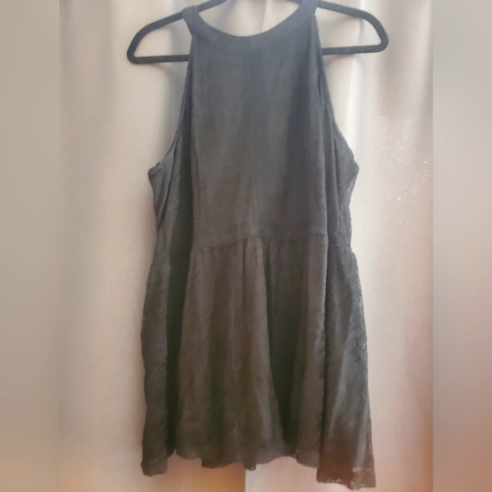 Torrid size 2 black blouse